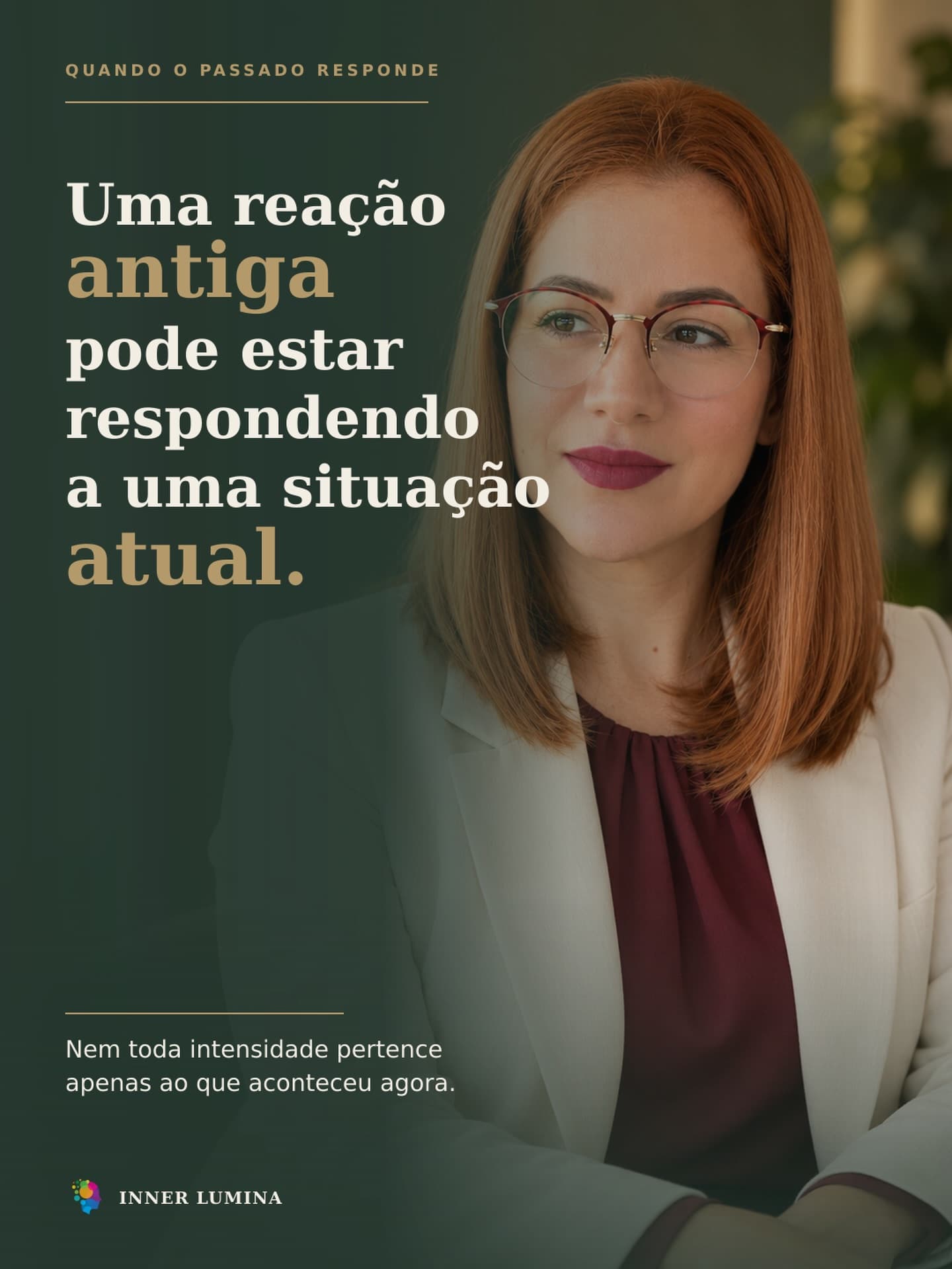 Nem sempre reagimos apenas ao que aconteceu agora.

Uma mensagem que demora, uma mudança no tom de voz, um limite ou um silêncio podem parec